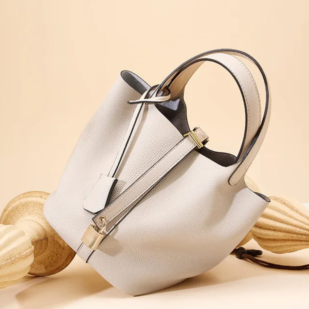 BELLATREND™ | LEATHER BUCKET HANDBAG