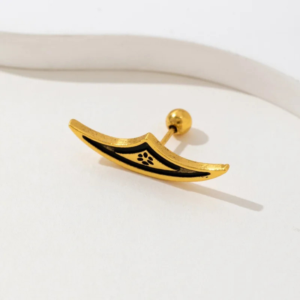 GOTH HIDDEN HELIX EARRING