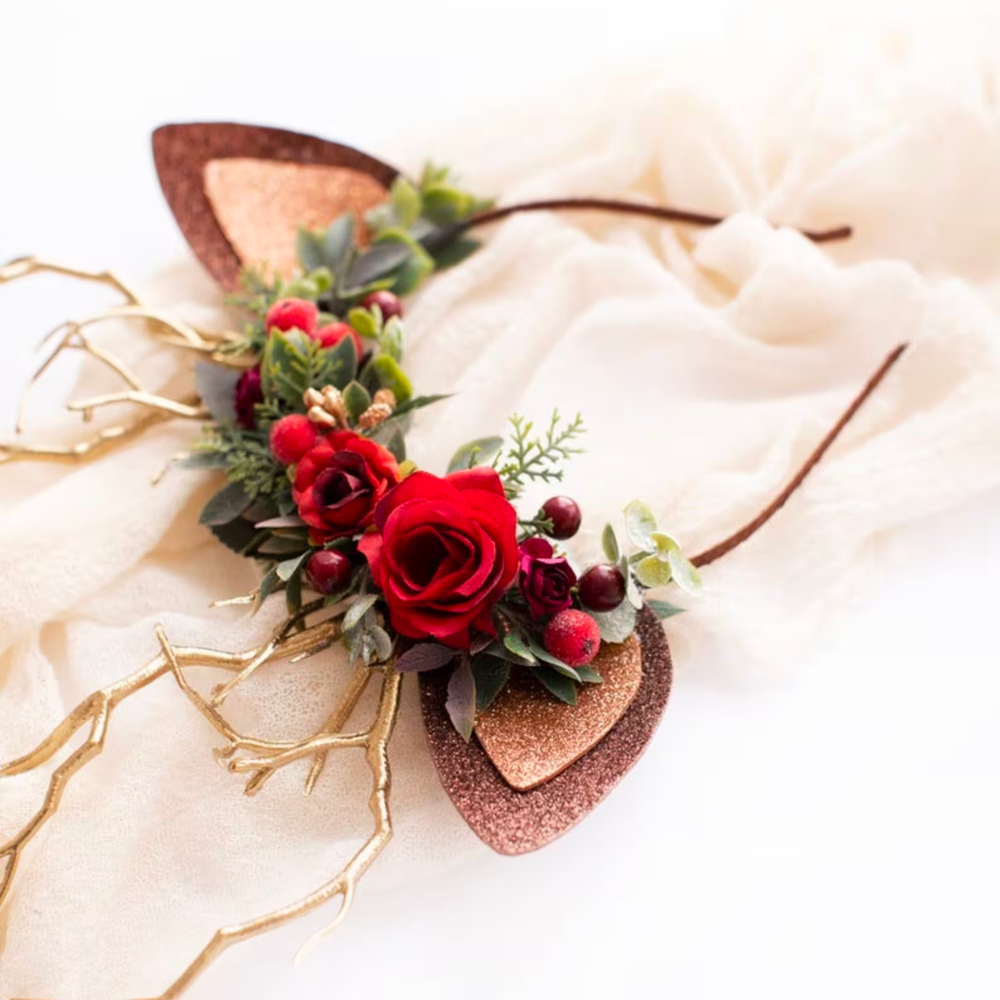 CHRISTMAS REINDEER HEADBAND