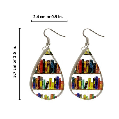 BOOK LOVER EARRINGS (PAIR)