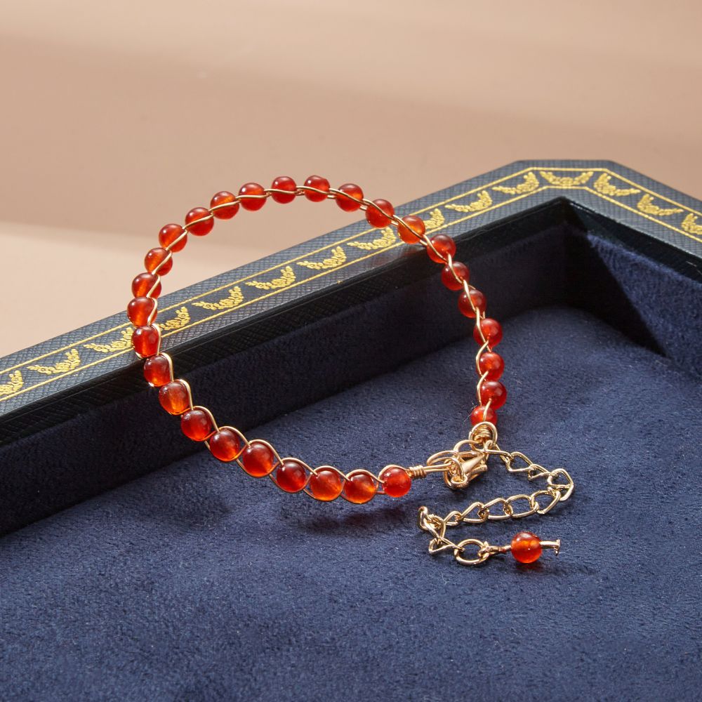 GEMSTONE BRAIDED BRACELETS (ADJUSTABLE)