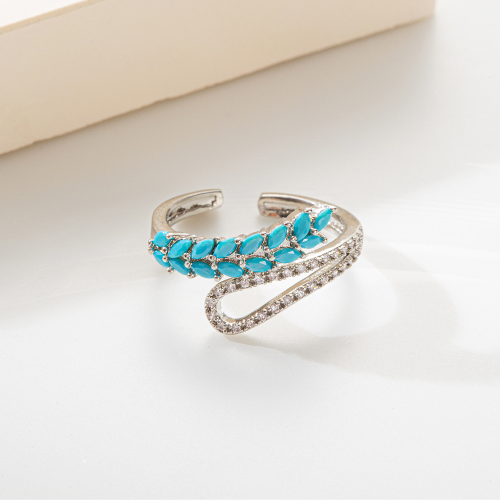 SPRING TURQUOISE RING (ADJUSTABLE)