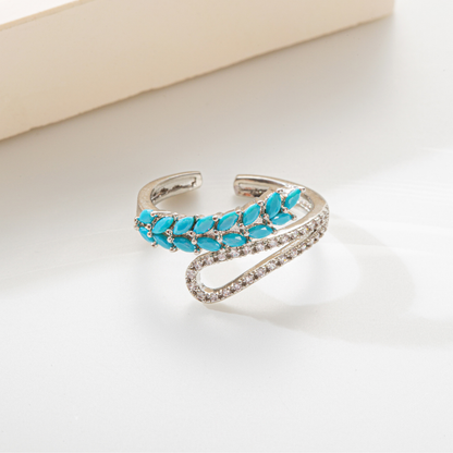 SPRING TURQUOISE RING (ADJUSTABLE)