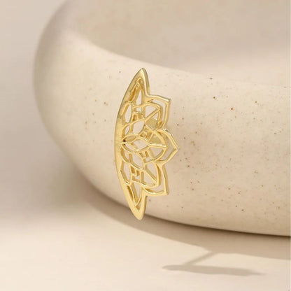 MANDALA HELIX EARRING