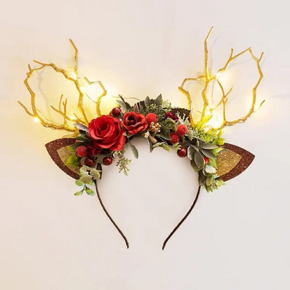 CHRISTMAS REINDEER HEADBAND