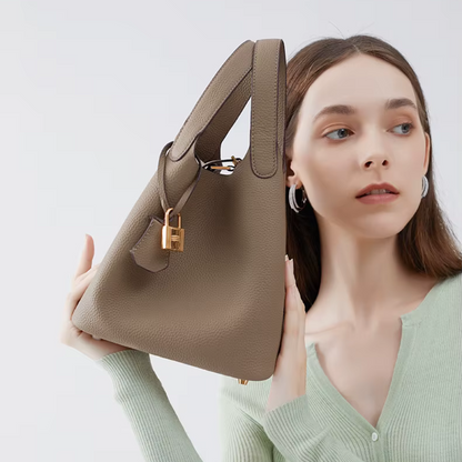 BELLATREND™ | LEATHER BUCKET HANDBAG